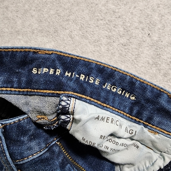 American Eagle Outfitters The Dream Jean Womens 000 XShort Super Hi Rise Jegging - Picture 7 of 16